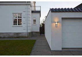 Nordlux - Applique da esterno LONSTRUP 1xE27/60W/230V IP44 argento