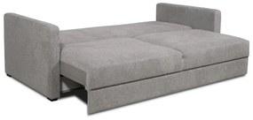 Divano letto grigio 218 cm Resmo - Scandic