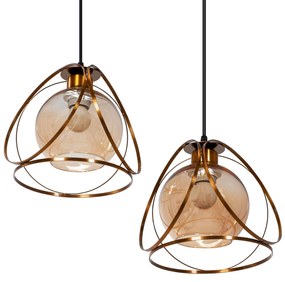 Lampada APP1137-3C Black Gold