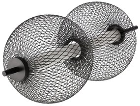 Lampada a sospensione LED su cavo PUMA LED/10W/230V Ø 14 cm nero