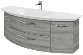 Mobile da bagno sotto lavabo PELIPAL Cassca L 139 x H 48 x P 46.2 cm 2 cassetti 2 ante, lavabo non incluso
