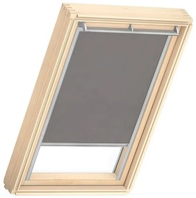 Tenda per finestra da tetto controllo dell'illuminazione VELUX RFLU084161S L 134 x H 140 cm grigio / argento