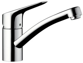 Rubinetto da cucina diagonale MySport S argento cromato lucido HANSGROHE