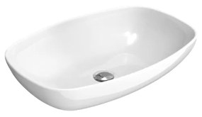 Ceramica Flaminia Nudaslim 60 Lavabo cm 60 da appoggio in ceramica bianco