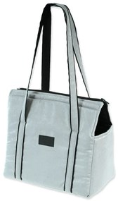 Trasportino grigio chiaro per cane Dog Fantasy Platinum – Plaček Pet Products