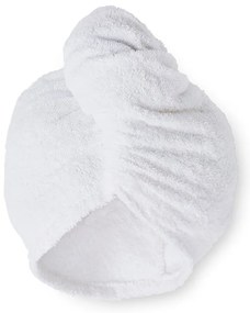 Asciugacapelli in cotone bianco ad asciugatura rapida in set da 2 20x13 cm Quick Dry - Catherine Lansfield