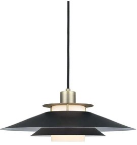 Halo Design - Rivoli Lampada a Sospensione Ø40 Nero/Ottone Halo Design