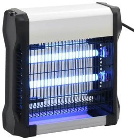 Lampada Insetticida Nera in Alluminio ABS 12 W