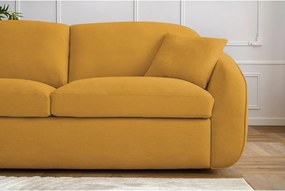 Divano giallo allungabile 235 cm Cezanne – Bobochic Paris