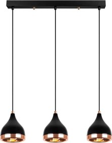 Lampadario a sospensione con cavo YILDO 3xE27/40W/230V