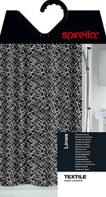Tenda per doccia 180x200 cm Lines – Spirella