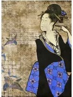 Coordonne Carta da parati panoramica Geisha Graffiti - 8000037N
