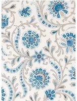 Nina Campbell Carta da parati Bavilles - Blue/ Taupe