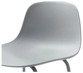 Sgabello da bar grigio in plastica (altezza della seduta 67,5 cm) Whitby – Unique Furniture