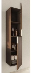 Colonna per mobile bagno Paris BADEN HAUS 2 ante P 32 x L 35 x H 150 cm frassino scuro