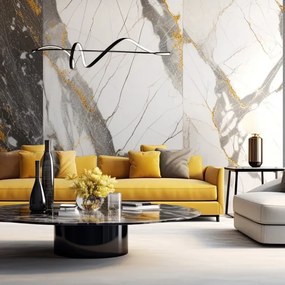 Lampadario LED a sospensione con filo SASH LED/36W/230V nero