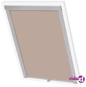 vidaXL Tenda a Rullo Oscurante Beige C02