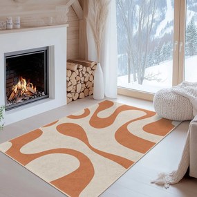 Passatoia arancione lavabile 60x230 cm Caramel Latte – Mila Home