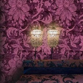 Carta da Parati Carta da Parati Damascata Bordeaux 15€/mq | Spedizione Gratuita | Carta Da Parati Camera Da Letto | Carta Da Parati Bagno | Carta Da