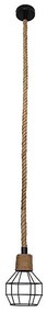 Lampadario a sospensione con filo 1xE27/60W/230V diametro 15 cm