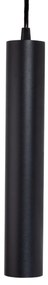 Lampada a Sospensione 10W Magnetica CCT CRI92 Nera Colore Bianco Variabile CCT