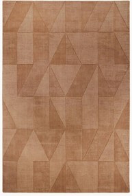 Tappeto in lana con motivo in rilievo Ursule