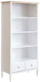 Libreria con 2 cassetti 90x174,5x40 cm Solen