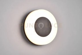 Morena applique da esterno led 14w 1500lm, 2300+3000+4000k tonda co...