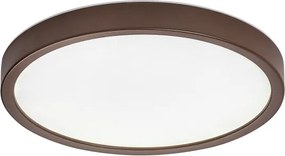 Rabalux 75080 - Plafoniera LED da bagno MAUREC 18W/230V diam. 29 cm IP44 marrone