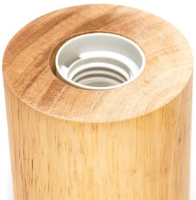 Aigostar - Lampada da tavolo 1xE27/60W/230V albero di caucciù