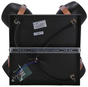 Faretto ANICA 4xE14/40W/230V nero/rame