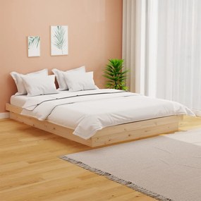 Giroletto İn Legno Massello 120x190 Cm Small Double /
