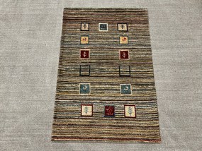 Gabbeh Tappeto 120x80 (Iran) Annodato A Mano