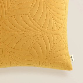 Federa decorativa in giallo senape  | Larghezza: 45 cm | Lunghezza: 45 cm