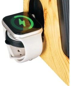 Immax 09000L - Lampada da tavolo LED+CCT dimmerabile con ricarica wireless QI IDEAL LED/8W/230V beige