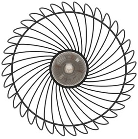 Eglo 32469 - Lampadario a plafone STAVERTON 1xE27/60W/230V