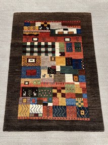Gabbeh Tappeto 140x100 (Iran) Annodato A Mano