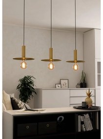 Lampadario Glamour Escandell oro 3x E27 EGLO