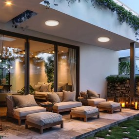 Brilagi - Lampada LED da bagno ULTRA SLIM LED/18W/230V diametro 30 cm bianco IP54