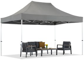 Tenda express da giardino antracite Manta 3 x 4,4 m Garden Point