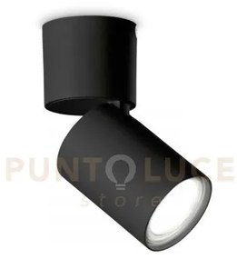 Lampada da soffitto toby pl1 nero