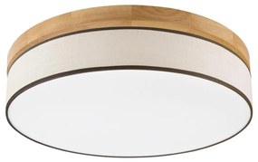 Brilagi - plafoniera LED BELLADONNA LED/36W/230V Ø 50 cm crema/rovere