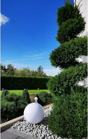 Lampada solare a LED 1,2 V, 6500 K, 200 mAh, Ø 30 cm, IP44, bianco/nero