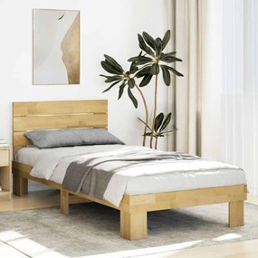 Struttura Letto Con Testiera Senza Materasso 75x190 Cm /