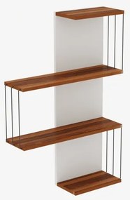 Mensola da parete CAMBEL 96x64 cm marrone