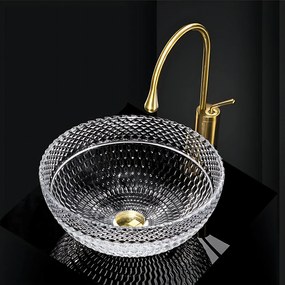 Lavabo da appoggio Rea Sue Transparent