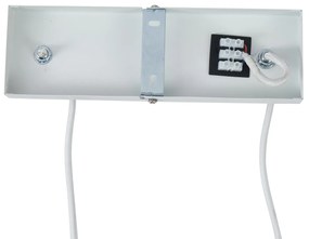 Lampada a sospensione moderna con stampa legno e 6 luci bianche - Jeana Straight