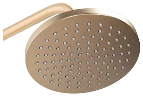 REA-P7051 - Set doccia con miscelatore LUIS, finitura oro spazzolato