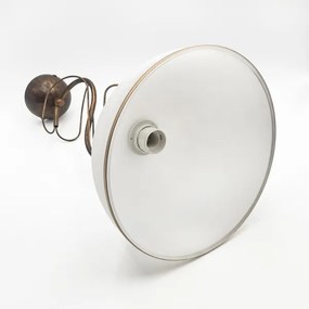 Lampadario a stelo COBRA 1xE27/60W/230V diam. 30 cm bronzo/patina