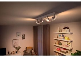 Philips 50484/17/PO - Faretto a LED GOLYGON 4xLED/4,5W/230V